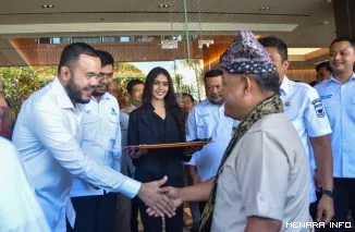 Wali Kota Padang Bersama Ketua Umum GAPEMBI Alven Stony (*)