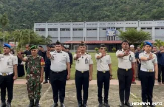 Penegasan Komitmen Zero Halinar di Lingkungan Rutan Padang, Senin (20/4/2026)