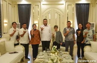 Wali Kota Padang Fadly Amran Menerima Kunjungan Kementrian Pariwisata, Rabu (29/4/2026)