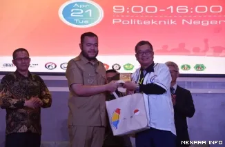 Wali Kota Padang Fadly Amran Menghadiri Kegiatan 2026 Intense Programs Taiwan--Indonesia International Industrial Talent Education yang digelar Politeknik Negeri Padang (PNP) di Gedung Pekan Kreatif Mahasiswa PNP, Selasa (21/4/2026).