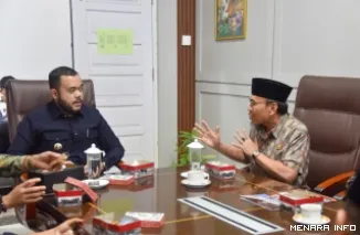 Wali Kota Padang Fadly Amran Bersama Wakil Wali Kota Padang Maigus Nasir(*)
