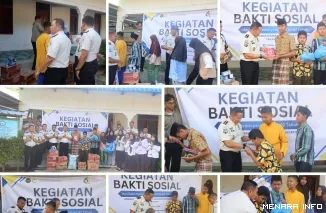 Lapas Narkotika Tanjungpinang Salurkan Bantuan ke Panti Asuhan Bina Insani, Dalam Rangka Peringati Hari Bakti Pemasyarakatan ke-62, Kamis (23/4/2026)
