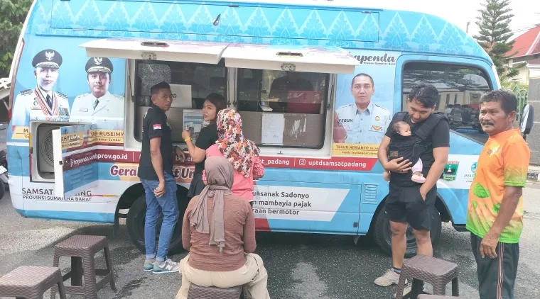 Layanan Samsat Keliling Padang Car Free Day (CFD) Minggu (3/5/2026)