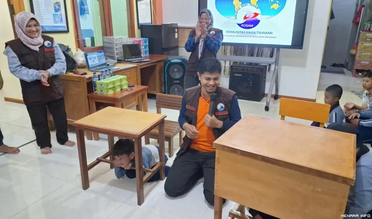 Pelaksanaan Edukasi dan Simulasi Gempa