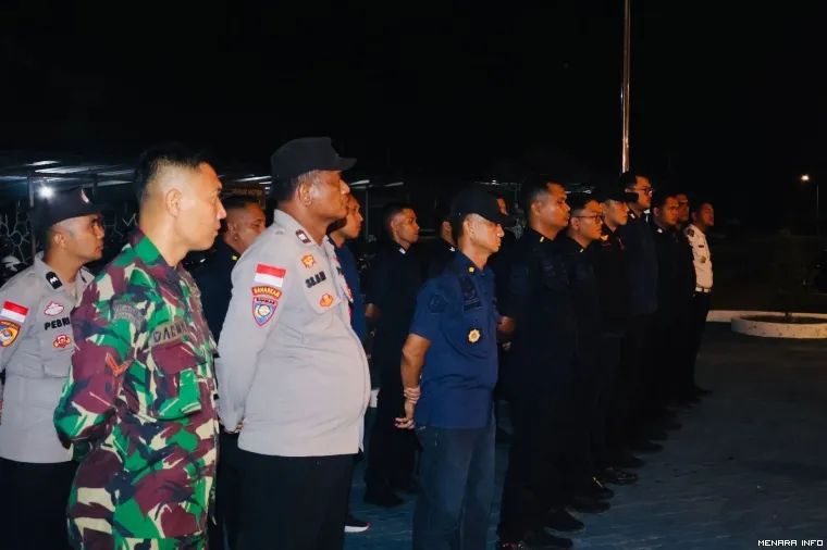 Apel Bersama Sebelum Pelaksanaan Razia