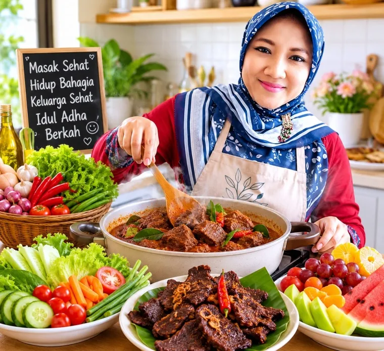 Ilustrasi Tips Hidup Sehat saat Idul Adha
