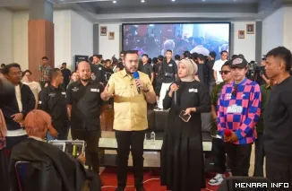 Wali Kota Padang Fadly Amran Membuka Gatsby Nasional Barber League 2026, Kamis (21/5/2026)