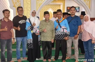 Wakil Wali Kota Padang Maigus Nasir Melepas 336 Calon Jamaah Haji Kloter 8, Jumat (1/5/2026)