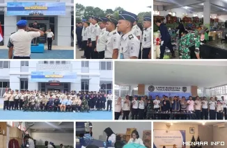 Rangkaian Kegiatan Ikrar Pemasyarakatan Bersih dari Narkoba, Handphone ilegal, dan Praktik Penipuan di Lapas Narkotika Kelas IIA Tanjung Pinang, Jumat (8/5/2026)