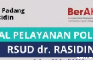 Jadwal Pelayanan Dokter dan Poliklinik di RSUD dr RASIDIN, Selasa (12/5/2026)