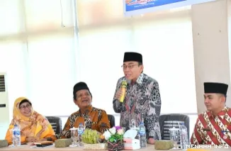Wakil Wali Kota Padang Maigus Nasir Rapat Kerja (Raker) dan Silaturahmi Forum Pembauran Kebangsaan (FPK) Kecamatan Kuranji di Aula Kantor Camat Kuranji, Sabtu (9/5/2026).