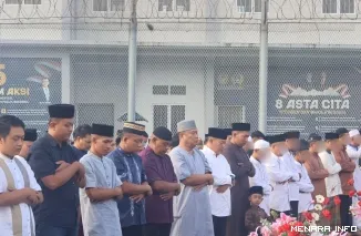 Pelaksanaan Salat Id Dalam Rangka Hari Raya Idul Adha 1447 H di Lapas Narkotika Kelas IIA Tanjung Pinang,Rabu (27/5/2026)