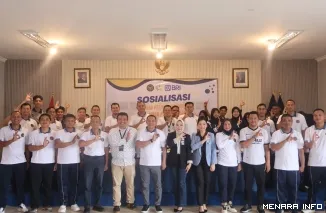 Kepala Lapas Narkotika Kelas IIA Tanjung Pinang, Sesuai Membuka Kegiatan Sosialisasi Budaya Pelayanan Prima dan Pelatihan Publik Speaking, Jumat (22/5/2026)