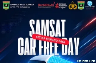 Layanan Samsat Car Free Day, Minggu (24/5/2026)