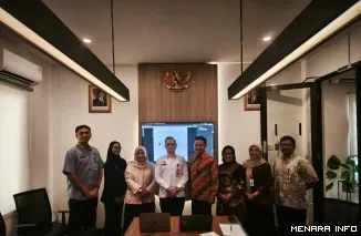 Kepala Dinas Kominfo Kota Padang Tommy TRD Seusai Penandatanganan Perpanjangan Kerjasama dengan BRrE, Kamis (21/5/2026)