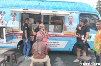 Layanan Samsat Keliling Padang Car Free Day (CFD) Minggu (3/5/2026)