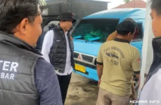 Ditreskrimsus Polda Sumbar Berhasil Mengamankan Seorang Pengemudi dan Satu Unit Kendaraan yang Dicurigai Sebagai Pelangsir Solar untuk Tambang Ilegal, Senin (25/5/2026)