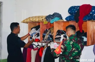 Petugas Lapas Narkotika Kelas IIA Tanjung Pinang Bersama Aparat Penegak Hukum Melakukan Pemeriksaan Kamar Hunian Warga Binaan, Senin (25/5/2026)
