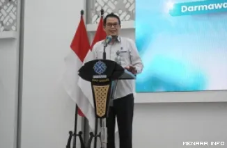 Direktur Jenderal Pembinaan Pelatihan Vokasi dan Produktivitas (Binalavotas) Kemnaker, Darmawansyah.