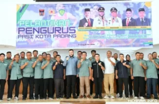 Wali Kota Padang Fadly Amran Seusai Melantik Pengurus PASI Kota Padang Periode 2025-2029, Sabtu (16/5/2026)