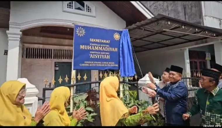 Pimpinan Daerah Muhammadiyah Padang Al Amin Meresmikan Ranting Muhammadiyah ke-106 Komplek Pondok Pinang, Sabtu (13/6/2026)
