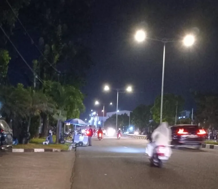 Ilustrasi Jalan Khatib Sulaiman Jantung Kota Baru di Kota Padang