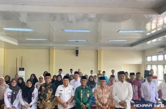 Camat Padang Utara Sa'at Bersama Jajaran (*)