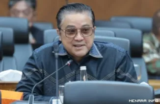 Anggota Banggar DPR RI, Dede Yusuf dalam agenda Rapat Panja Kebijakan Transfer ke Daerah (TKD) RAPBN Tahun 2027 di Kompleks Parlemen, Senayan, Selasa. (humas)