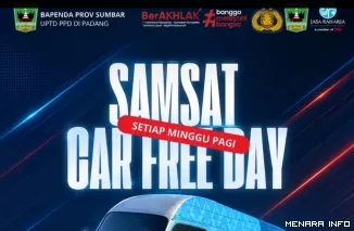 Layanan Samsat Car Free Day, Minggu (7/6/2026)