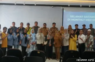 Kegiatan Monthly Meeting di Kelurahan Padang Pasir, Senin (22/6/2026)