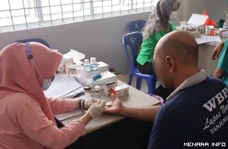 Pemeriksaan Kesehatan Terhadap Warga Binaan Lapas Narkotika Kelas IIA Tanjung Pinang(*)