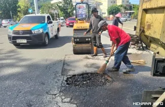 Dinas PUPR Kota Padang Mulai Melakukan Patching (Penambalan) di Sejumlah Ruas Jalan, Minggu (21/6/2026)