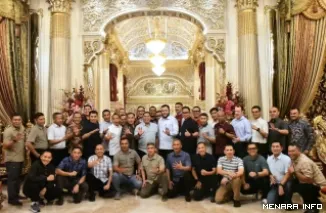 Wali Kota Padang Bersama Jajaran Saat Bertemu Dansesko TNI, Marsekal Madya TNI Arif Widianto, Rabu (10/6/2026)