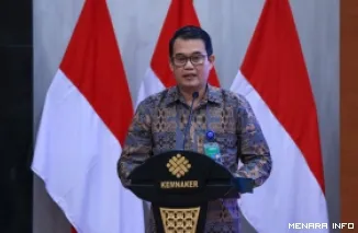 Direktur Jenderal Pembinaan Pelatihan Vokasi dan Produktivitas (Binalavotas) Kemnaker, Darmawansyah.