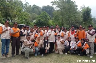 Wakil Wali Kota Padang Maigus Nasir Bersama Para Peserta Jambore KSB (*)