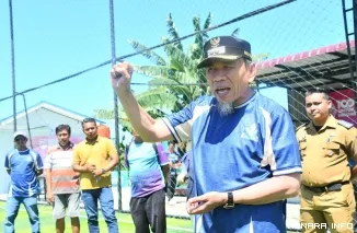 Wakil Wali Kota Padang Maigus Nasir Membuka PPDM Cup 2026, Selasa (23/6/2026)