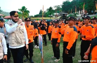 Wali Kota Padang Fadly Amran Seusai Membuka Jambore KSB, Jumat (12/6/2026)
