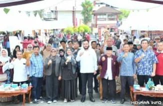 Wali Kota Padang Fadly Amran Saat Menghadiri Pembukaan Smart Entrepreneur Expo 2026, Sabtu (13/6/2026)