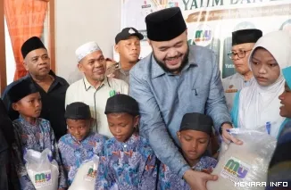 Wali Kota Padang Fadly Amran Saat Mengunjungi Yayasan Berkah Amal Salih, Jumat (26/6/2026)