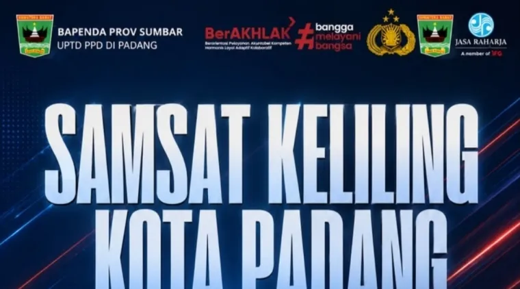 Layanan Samsat Keliling Kota Padang, Kamis (23/7/2026)