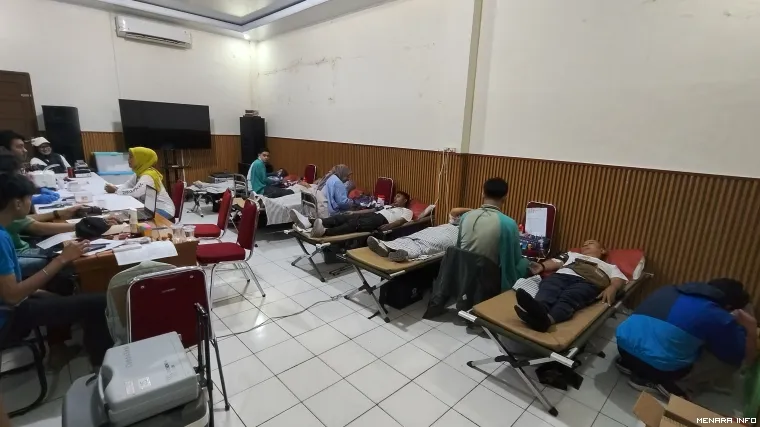 Kegiatan Donor Darah Dalam Rangka Harkopnas ke-79