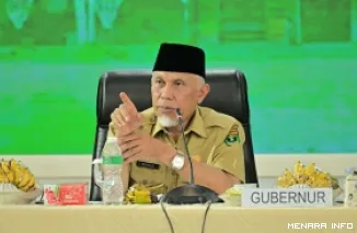 Gubernur Sumbar, Mahyeldi. (humas)