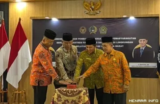Peluncuran Program Pembinaan WBP Berbasis Pesantren di Rutan Kelas IIB Padang, Jumat (3/7/2026)
