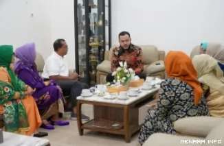 Wali Kota Padang Menerima Audiensi Pengurus Bundo Kanduang Ikatan Keluarga Tanah Datar (IKTD) Sumatera Barat di Rumah Dinas Wali Kota Padang, Kamis (23/7/2026).