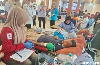Pelaksanaan Donor Darah yang Dilakukan oleh GOW Kota Padang Bekerjasama dengan PMI, Rabu (22/7/2026)