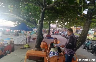 Dinas Pariwisata Padang Melakukan Sosialisasi dan Imbauan Kepada PKL di Sepanjang Pantai Padang (*)