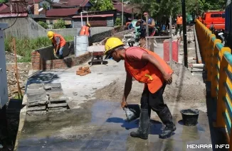 Jelang HJK Padang ke-357, DLH Benahi Jalur Hijau Batang Arau, Selasa (21/7/2026)