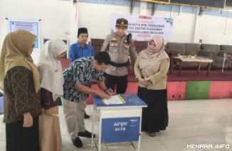 Penanda Tanganan Komitmen Bersama Kelurahan Siaga TB di Kecamatan Lubuk Begalung, Kamis (16/7/2026)
