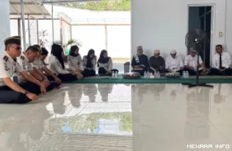 Suasana Syukuran di Lapas Pare-Pare, Kamis (9/7/2026)