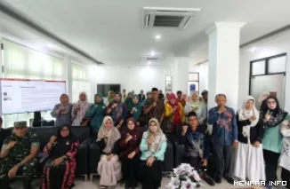 Peserta Lokakarya Mini Lintas Sektor Kecamatan Padang Timur, Kamis (3/7/2026)